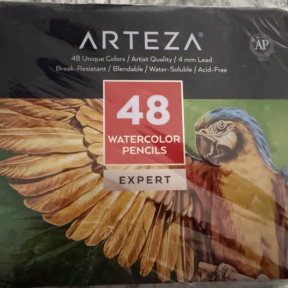 ARTEZA Watercolor Pencils Set - 48 Colors